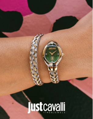 JUST CAVALLI Snake Ladies Watch